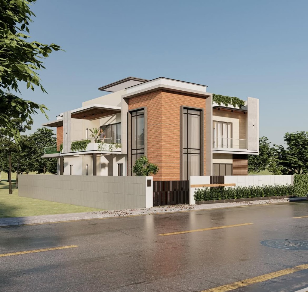 Adarsh Savana Villa 2 - Contemporary Exterior Architecture